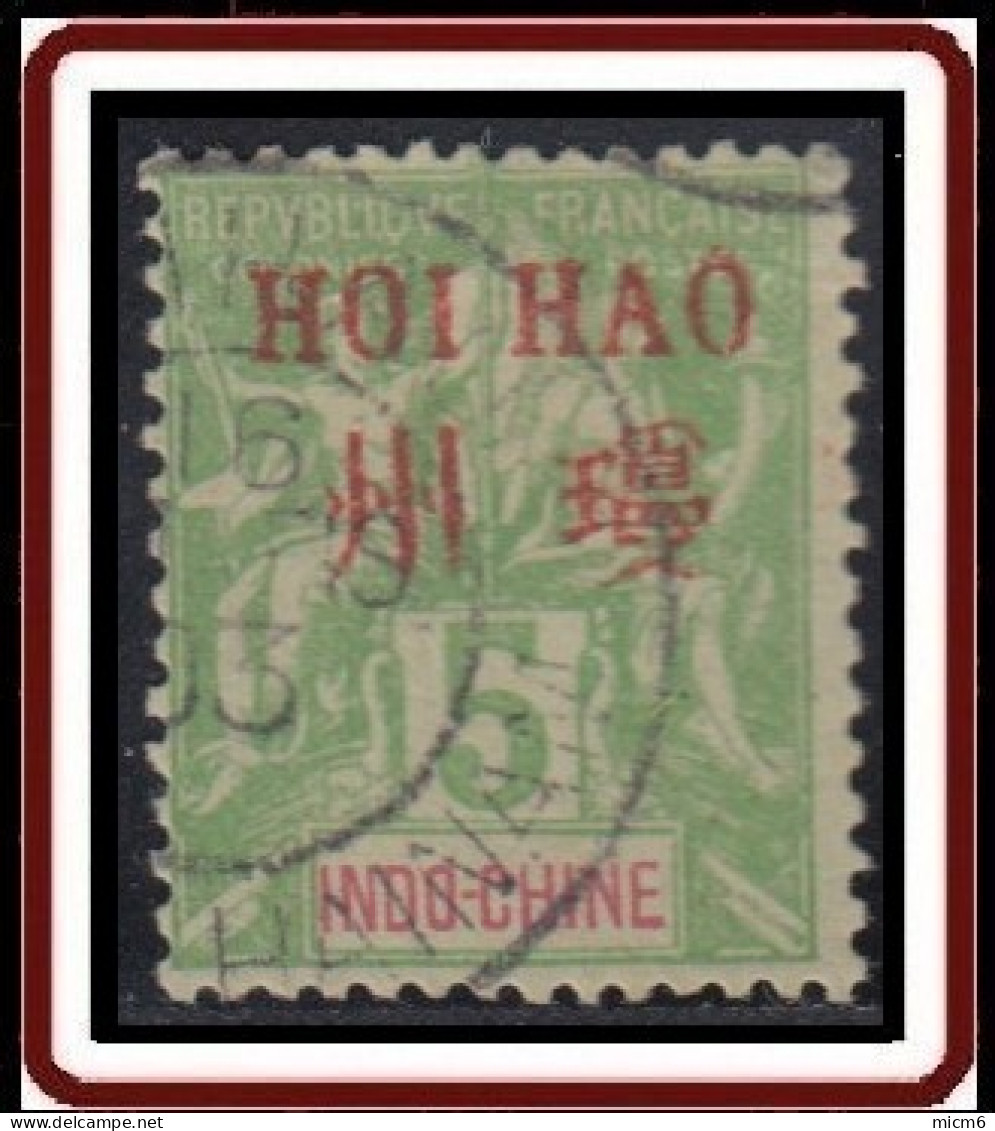 Hoî-Hao - Bureau Indochinois - N° 04 (YT) N° 4 (AM) Oblitéré. - Oblitérés