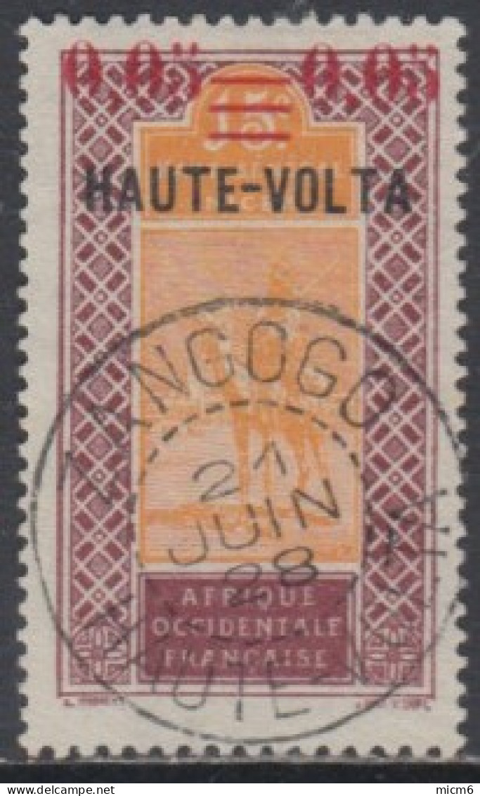 Haute Volta - Zangogo Sur N° 20 (YT) N° 25 (AM). Oblitération De 1928. - Used Stamps