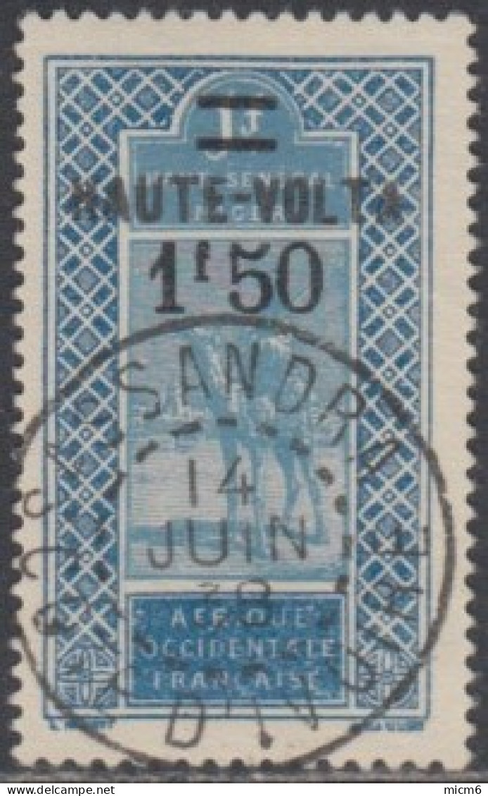 Haute Volta - Sassandra / Côte D'Ivoire Sur N° 37 (YT) N° 33 (AM). Oblitération De 1938. - Used Stamps