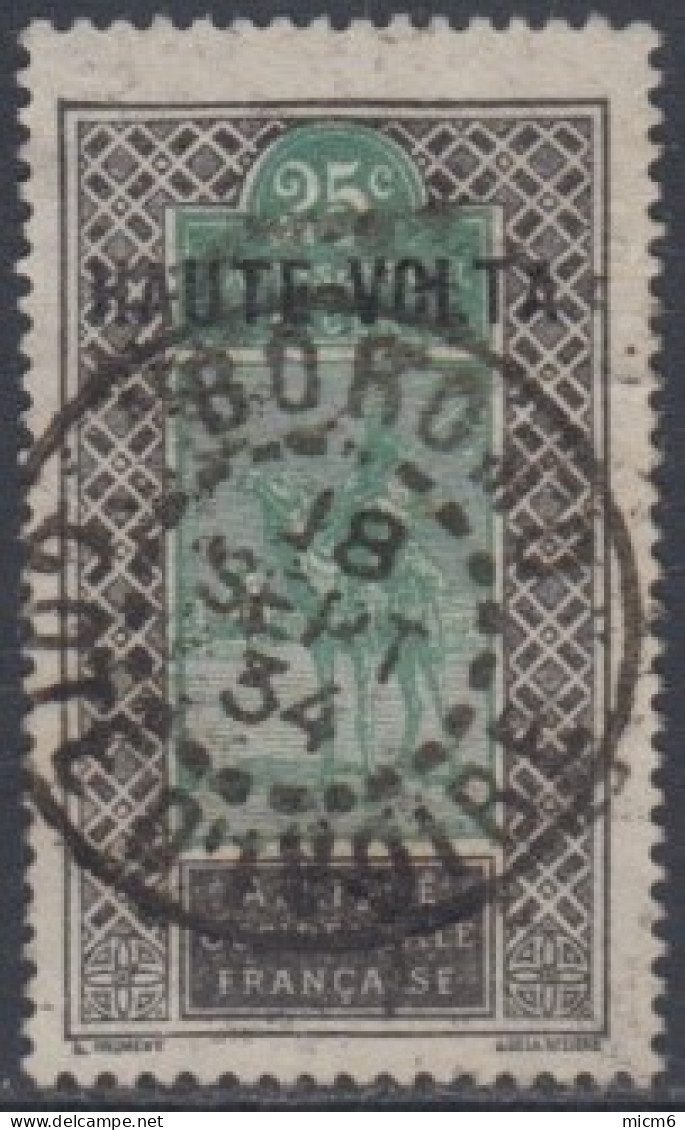 Haute Volta - Boromo / Côte D'Ivoire Sur N° 27 (YT) N° 20 (AM). Oblitération De 1934. - Gebruikt