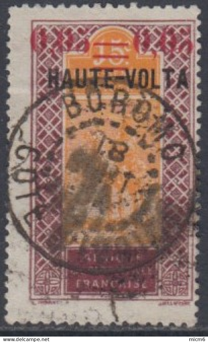 Haute Volta - Boromo / Côte D'Ivoire Sur N° 20 (YT) N° 25 (AM). Oblitération De 1934. - Oblitérés