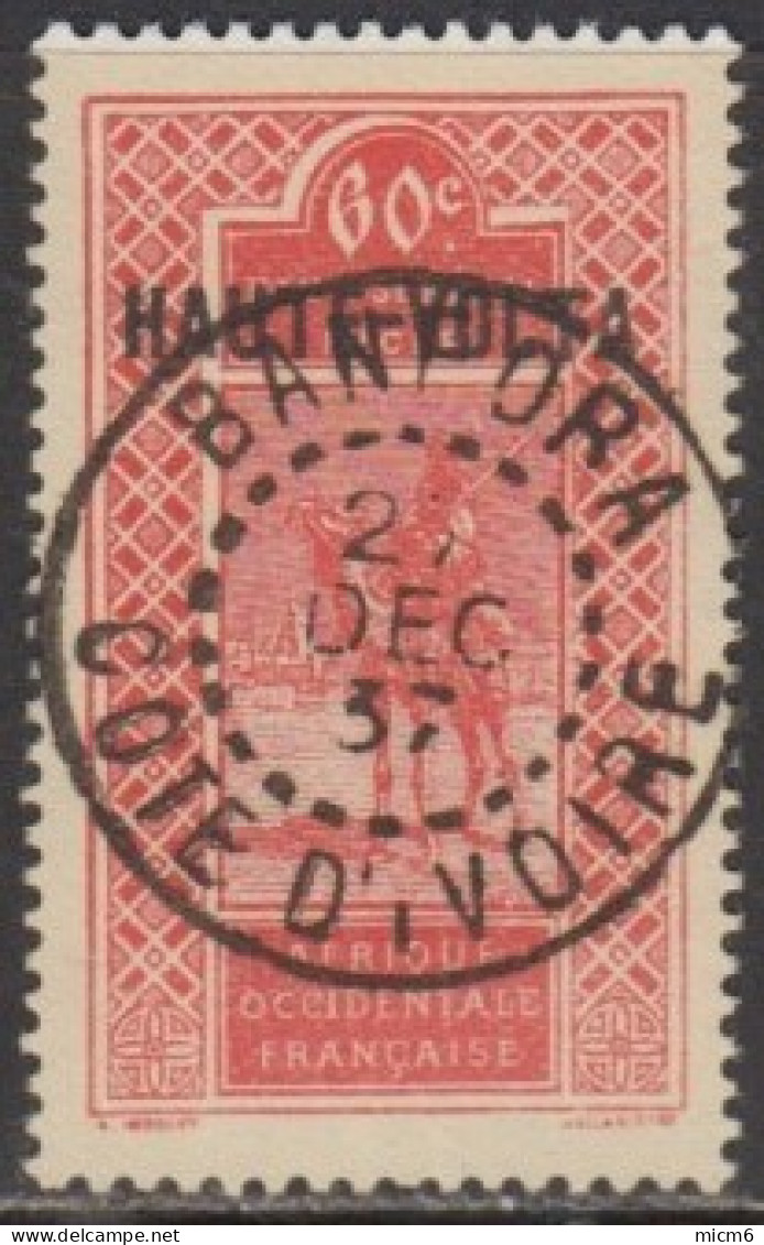 Haute Volta - Banfora / Côte D'Ivoire Sur N° 32 (YT) N° 40 (AM). Oblitération De 1937. - Used Stamps