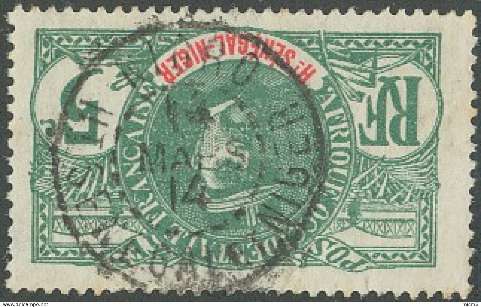 Haut-Sénégal Et Niger - Nioro Sur N° 4 (YT) N° 4 (AM). Oblitération De 1914. - Sonstige & Ohne Zuordnung