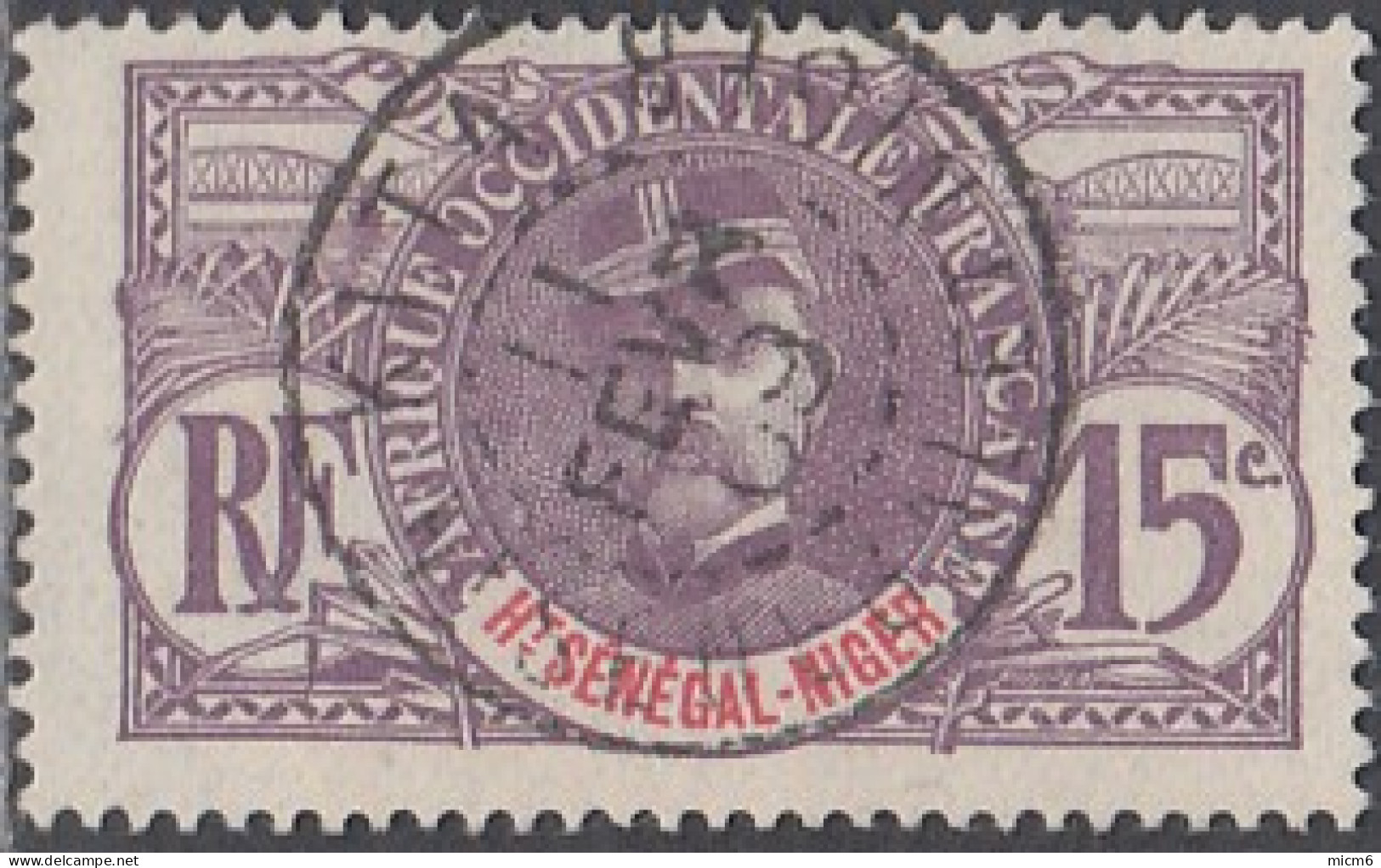 Haut-Sénégal Et Niger - Kita Sur N° 6 (YT) N° 6 (AM). Oblitération De 1909. - Otros & Sin Clasificación