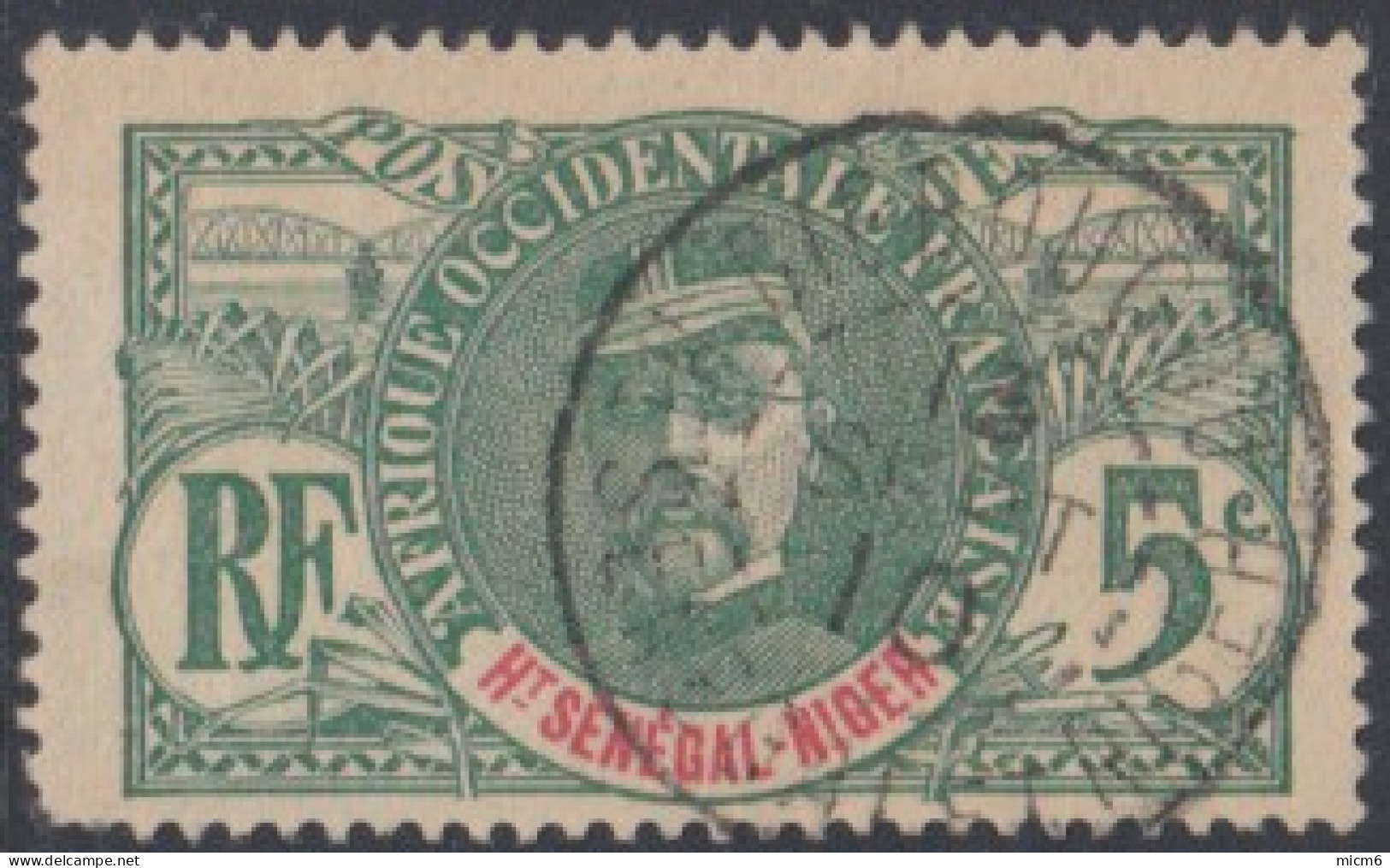 Haut-Sénégal Et Niger - Diebougou Sur N° 4 (YT) N° 4 (AM). Oblitération De 1910. Un Angle Court. - Altri & Non Classificati