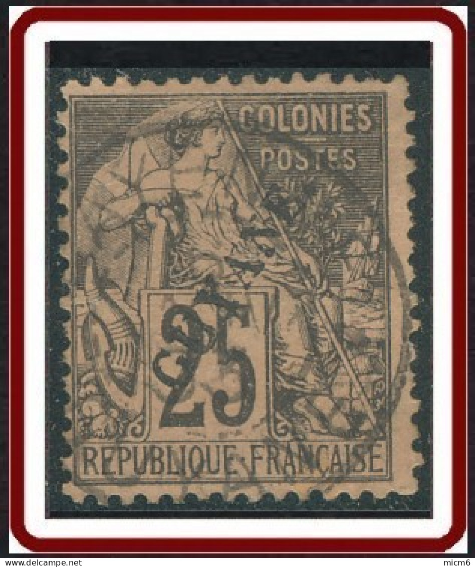 Guyane Française 1886-1915 - N° 23 (YT) N° 23 I (AM) Oblitéré De Cayenne. - Gebruikt