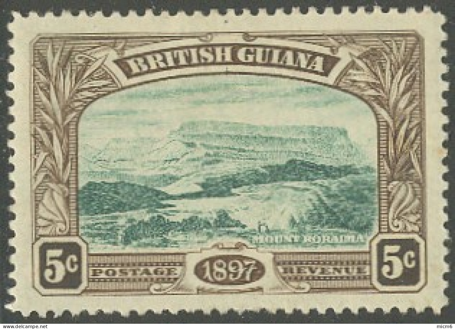 Guyane Anglaise / British Guiana - N° 90 (YT) Neuf *. - Guyana Britannica (...-1966)