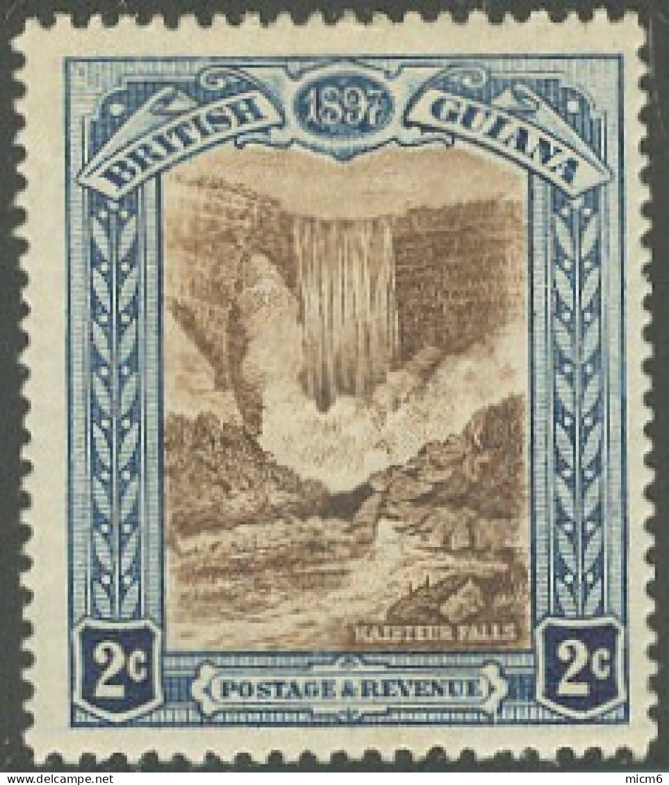 Guyane Anglaise / British Guiana - N° 89 (YT) Neuf *. - Guyana Britannica (...-1966)