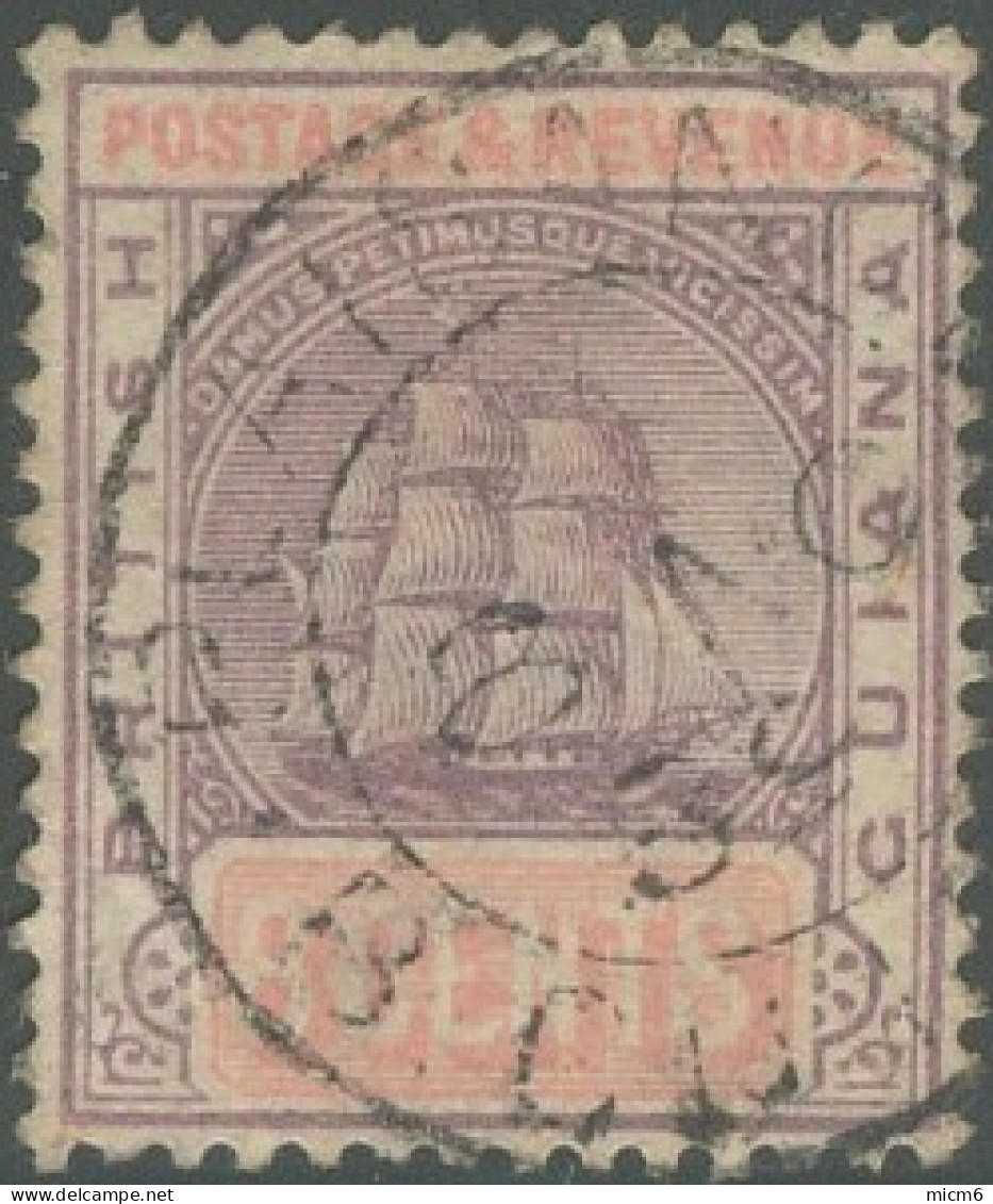 Guyane Anglaise / British Guiana - N° 74 (YT) Oblitéré De Plaisance. - Guyana Britannica (...-1966)