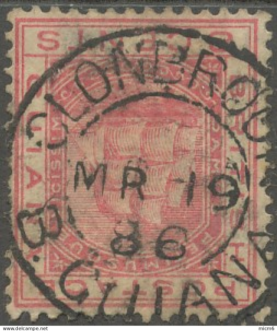 Guyane Anglaise / British Guiana - N° 69 (YT) Oblitéré De Clonbrook. - Brits-Guiana (...-1966)