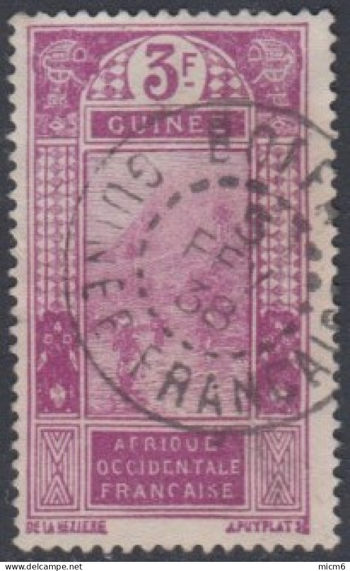 Guinée Française 1912-1944 - Boffa Sur N° 114 (YT) N° 114 (AM). Oblitération De 1938. - Andere & Zonder Classificatie