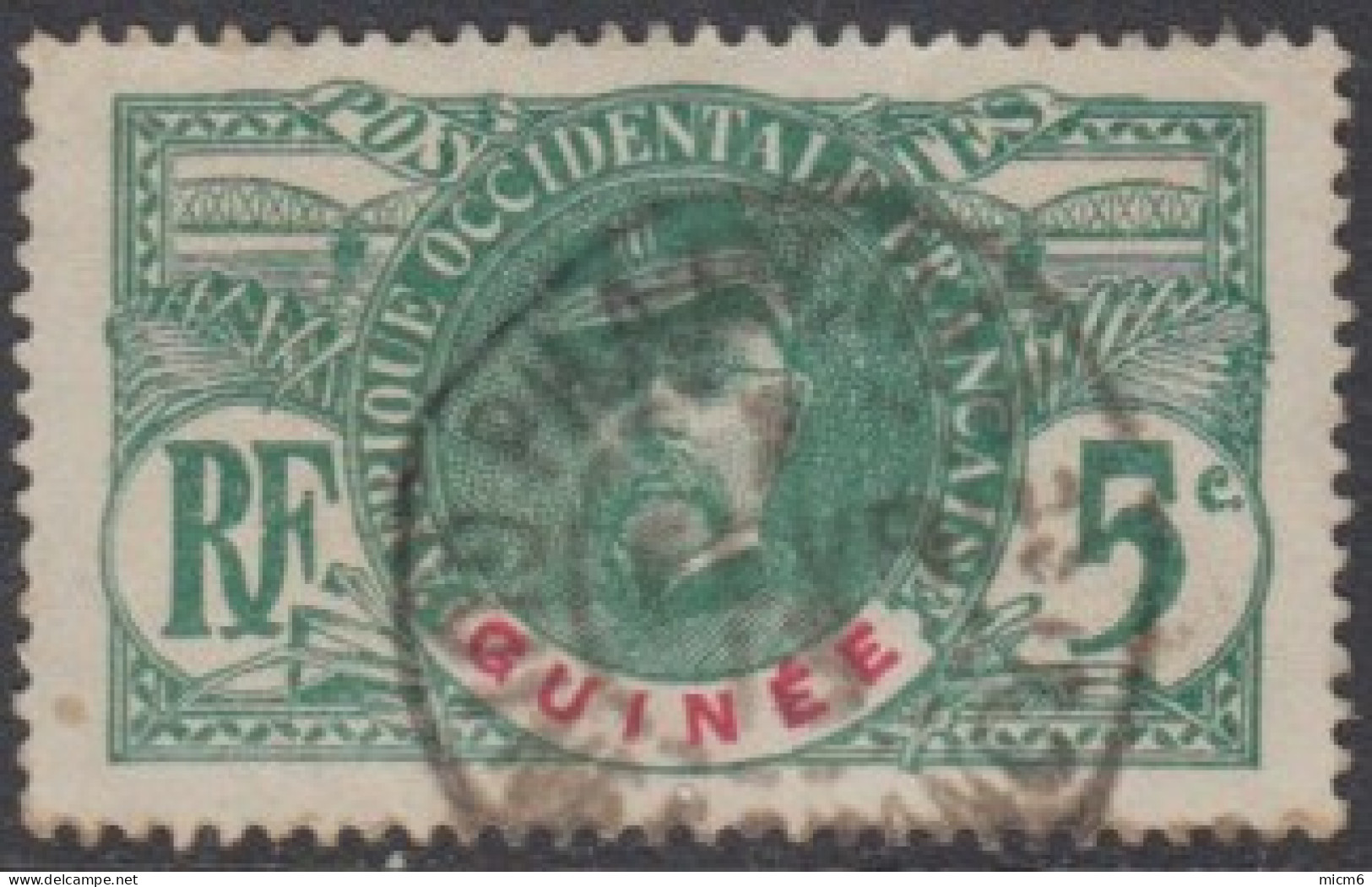 Guinée Française 1892-1907 - Phamorea Sur N° 36 (YT) N° 36 (AM). Oblitération. - Used Stamps