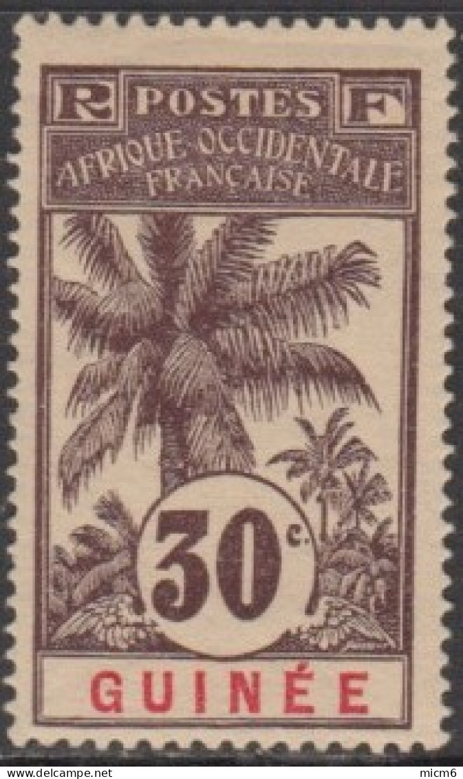 Guinée Française 1892-1907 - N° 40 (YT) N° 40 (AM) Neuf *. - Nuovi