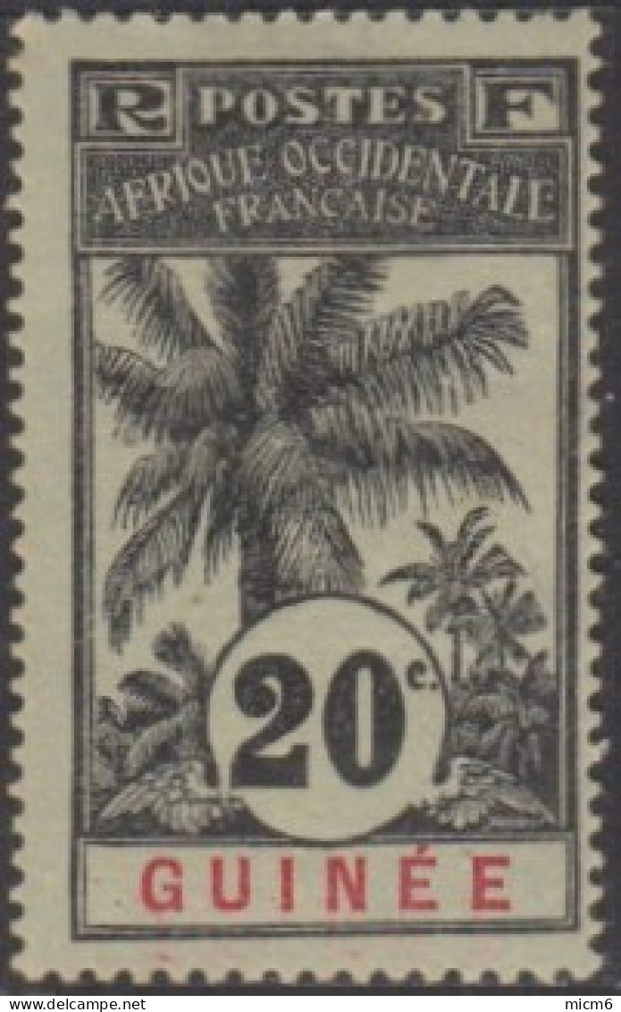 Guinée Française 1892-1907 - N° 38 (YT) N° 38 (AM) Neuf *. - Neufs