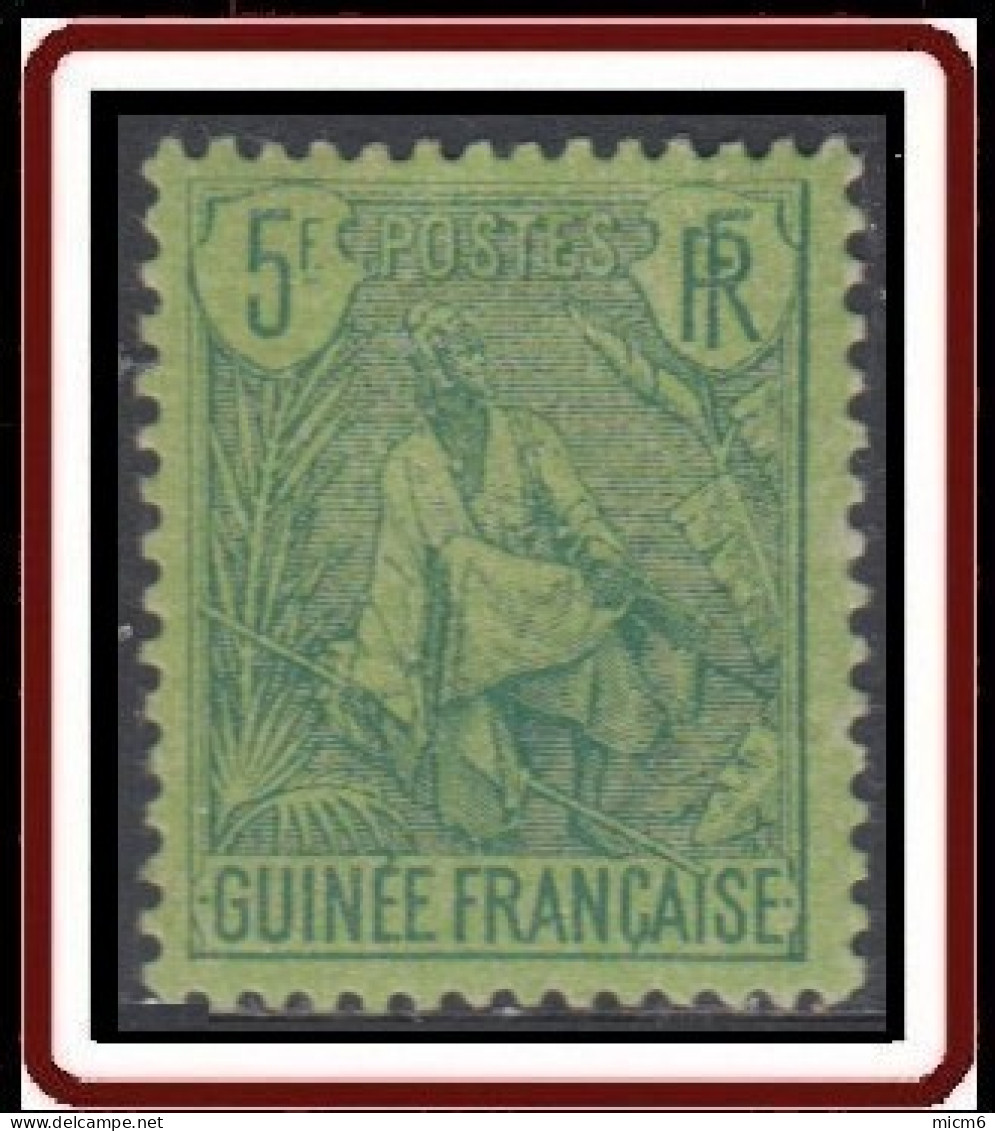 Guinée Française 1892-1907 - N° 32 (YT) N° 32 (AM) Neuf *. Chanrière. - Nuovi