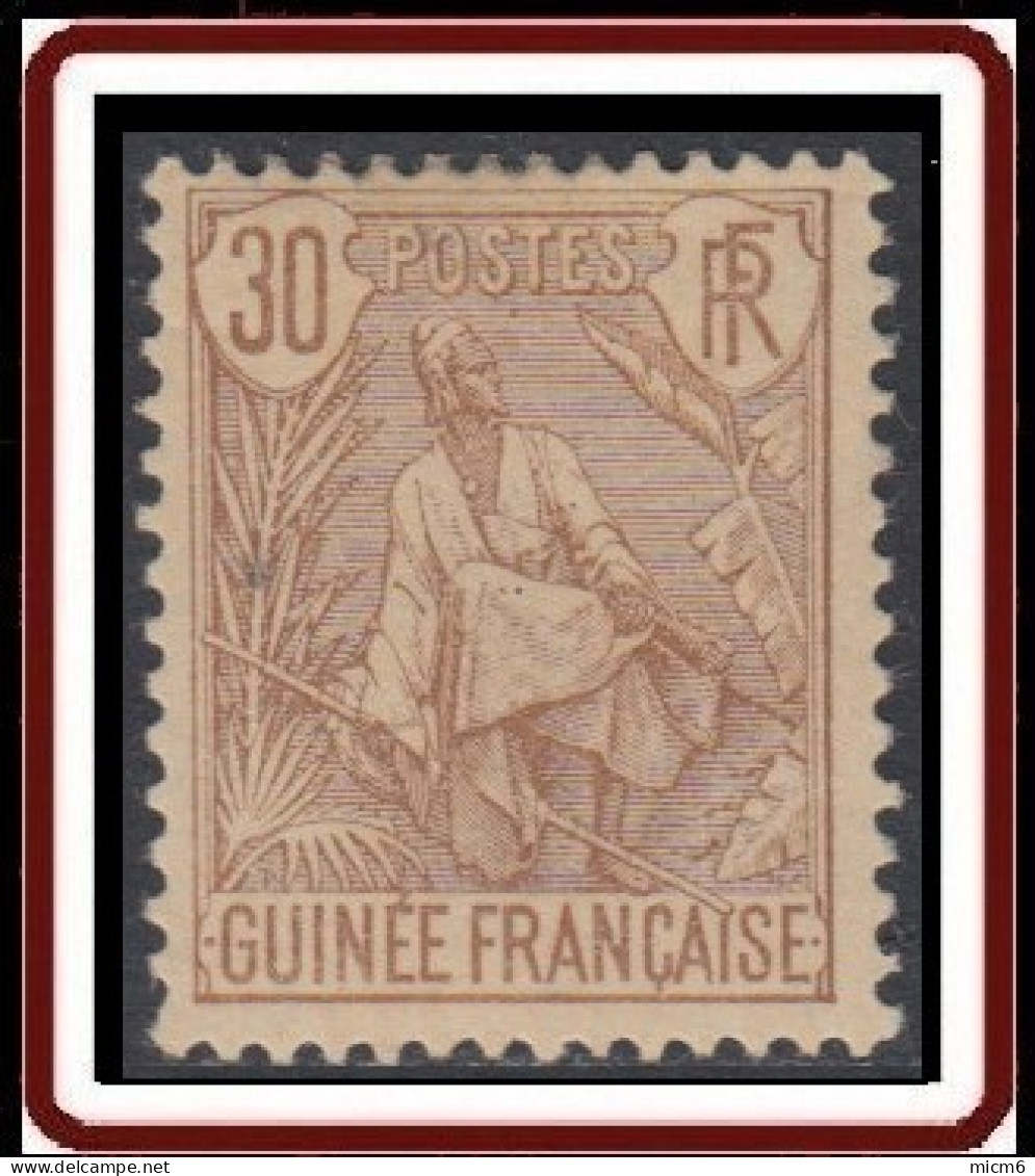 Guinée Française 1892-1907 - N° 26 (YT) N° 26 (AM) Neuf *. - Ongebruikt