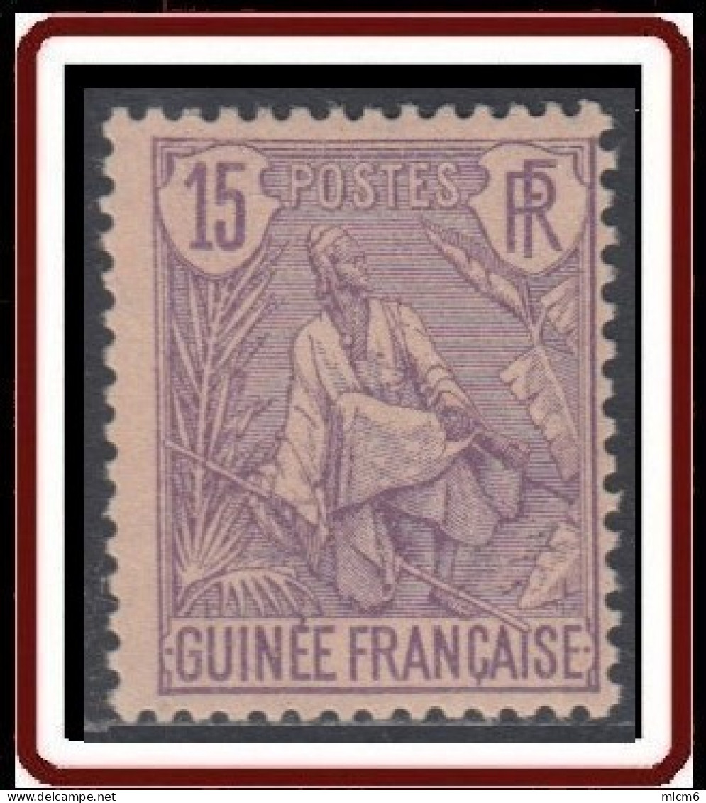 Guinée Française 1892-1907 - N° 23 (YT) N° 23 (AM) Neuf *. - Nuovi