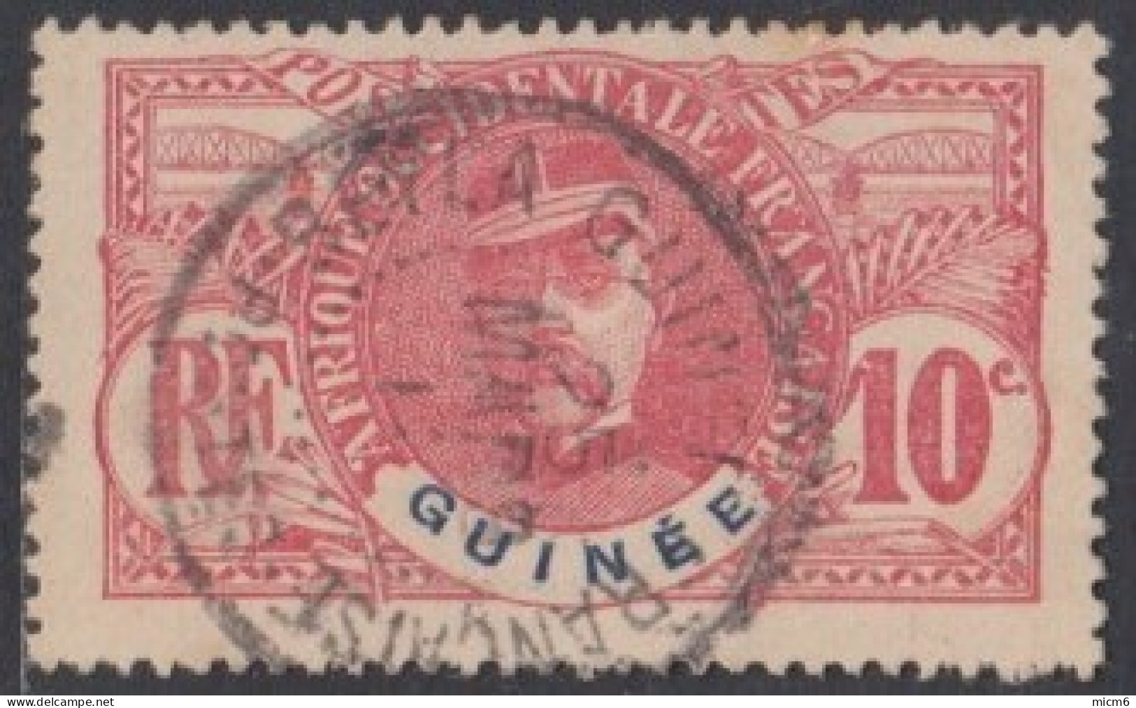 Guinée Française 1892-1907 - Beyla Sur N° 37 (YT) N° 37 (AM). Oblitération. - Gebraucht