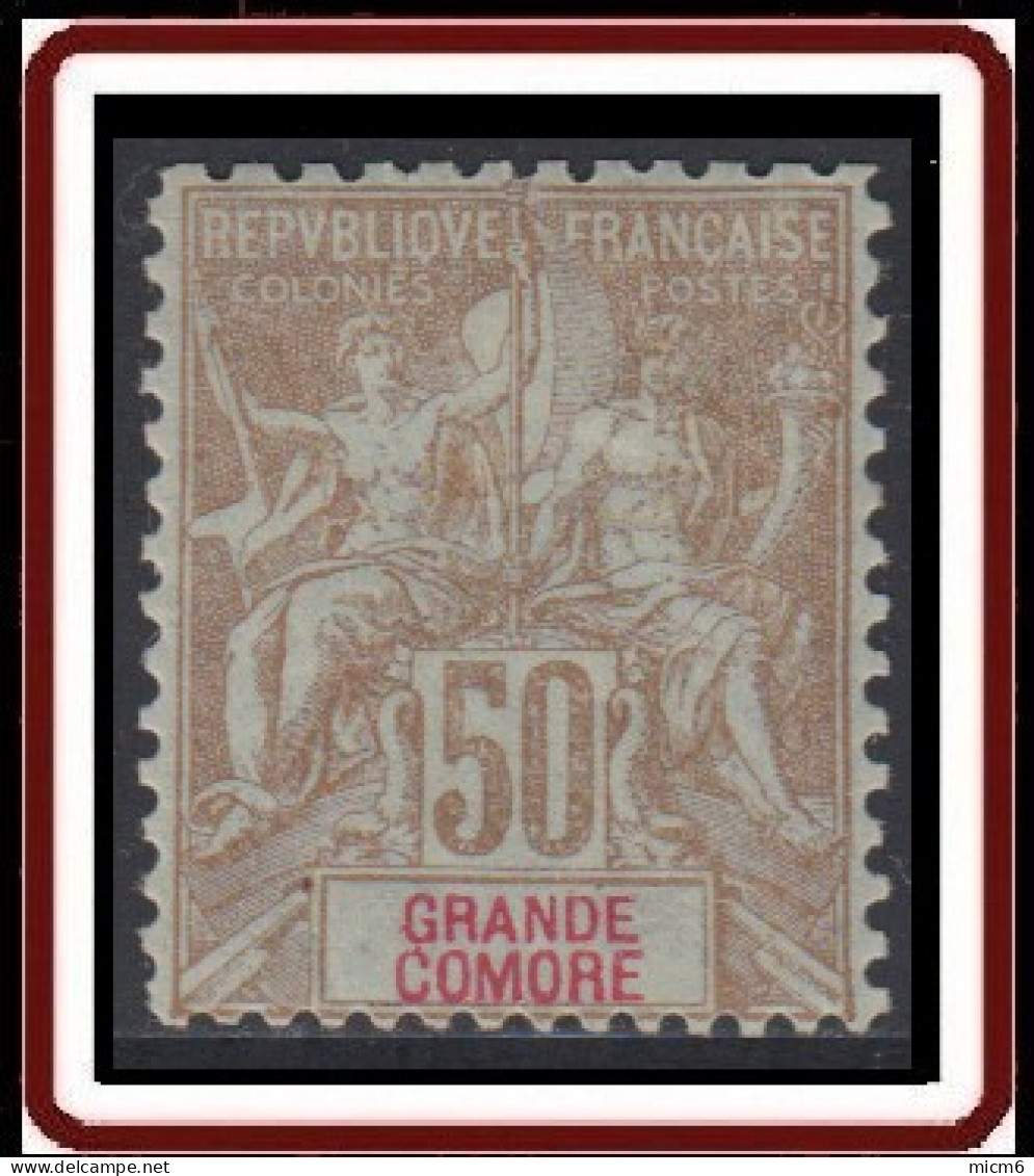 Grande Comore - N° 19 (YT) N° 17 (AM) Neuf *. - Unused Stamps