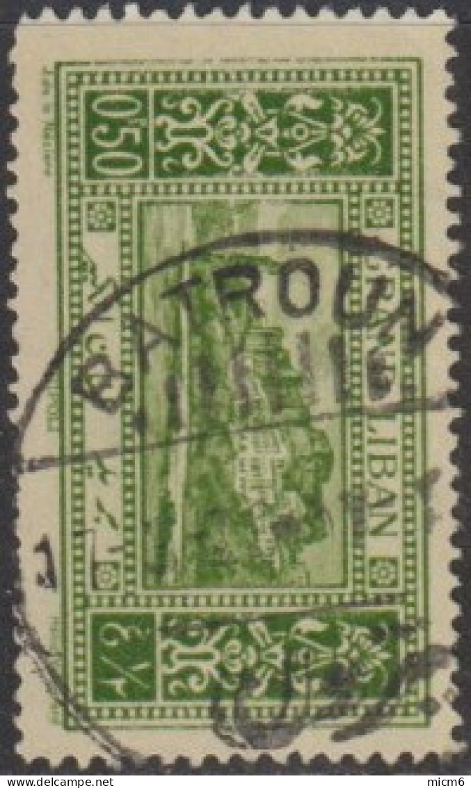 Grand Liban - N° 52 (YT) N° 52 (AM) Oblitéré De Batroun. - Used Stamps