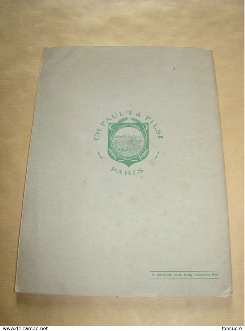 4721 Catalogue Machines Agricoles Ch. FAUL & Fils 1923 Frost & Wood John Deere Syracuse Savary Lister La Goulue 80 pages