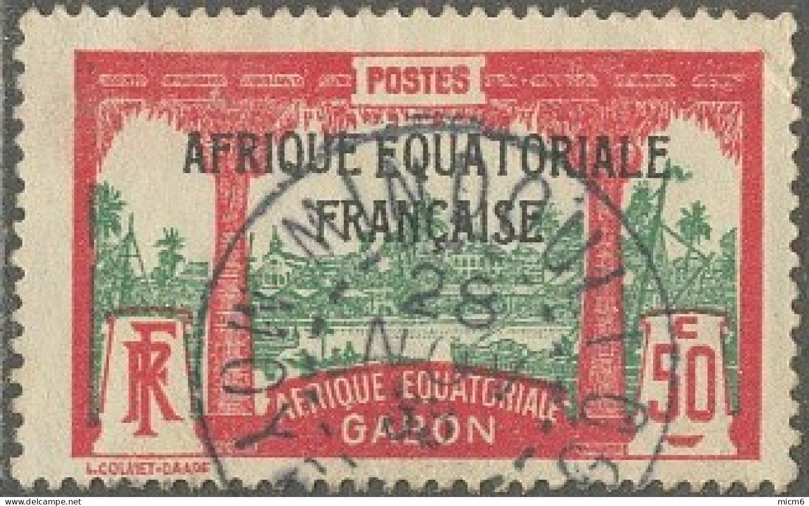 Gabon 1924-1933 - Mindouli Sur N° 103 (YT) N° 115 (AM). Oblitération. - Sonstige & Ohne Zuordnung