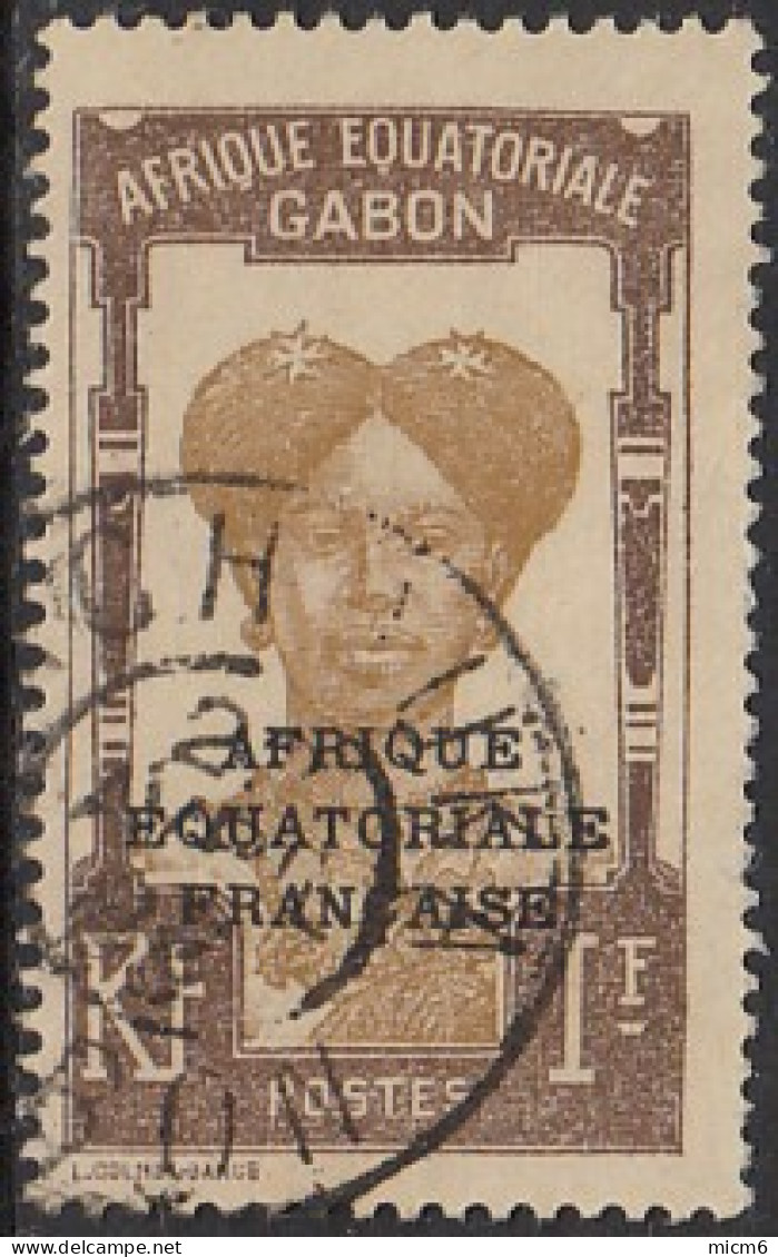 Gabon 1924-1933 - Achouka Sur N° 105 (YT) N° 102 (AM). Oblitération. - Otros & Sin Clasificación