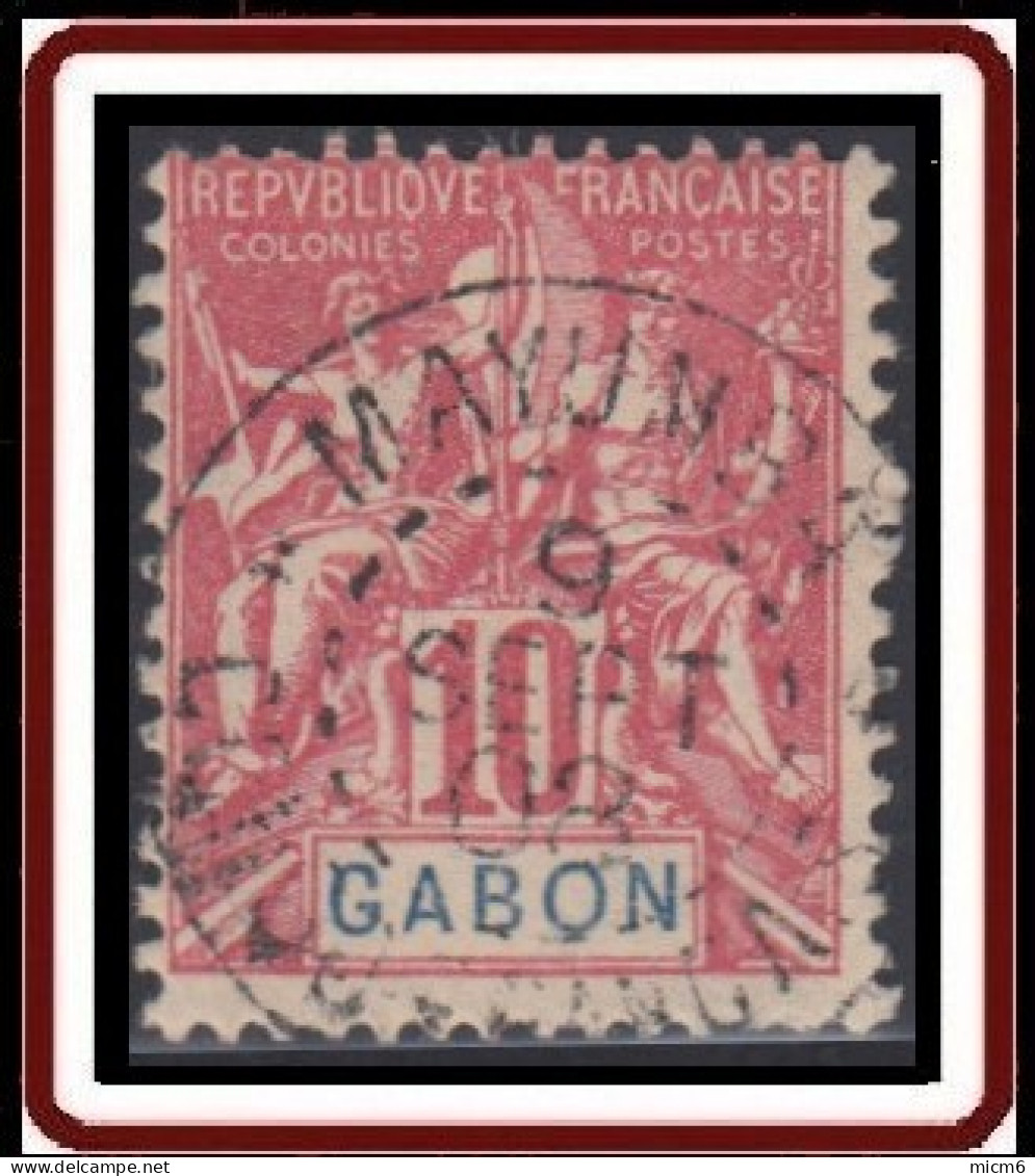 Gabon 1886-1907 - Mayumba Sur N° 20 (YT) N° 20 (AM). Oblitération De 1908. - Oblitérés