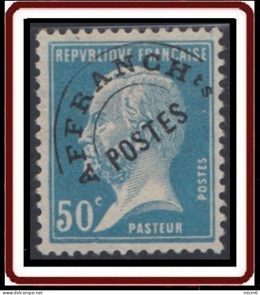 France - Préoblitéré N° 68 (YT) N° 53 (SM) Utilisé. - 1893-1947