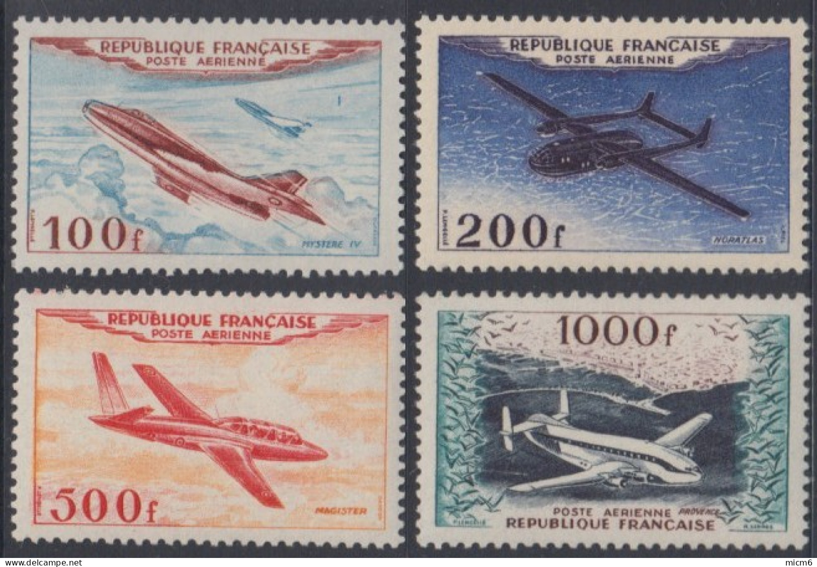 France - Poste Aérienne N° 30 à 33 (YT) N° 30 à 33 (AM) Neufs **.  - 1927-1959 Ungebraucht
