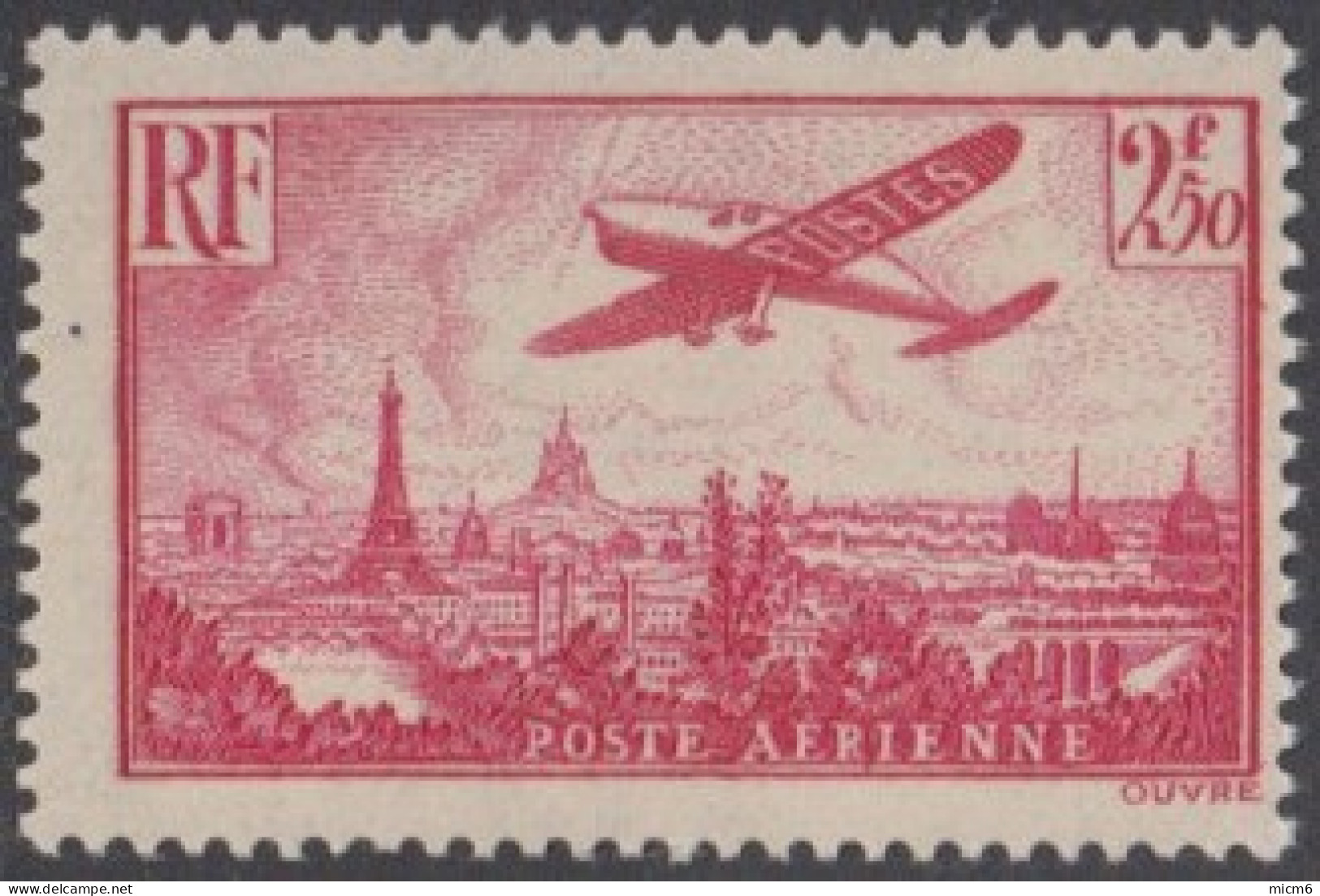 France - Poste Aérienne N° 11 (YT) N° 11 (AM) Neuf **.  - 1927-1959 Ungebraucht