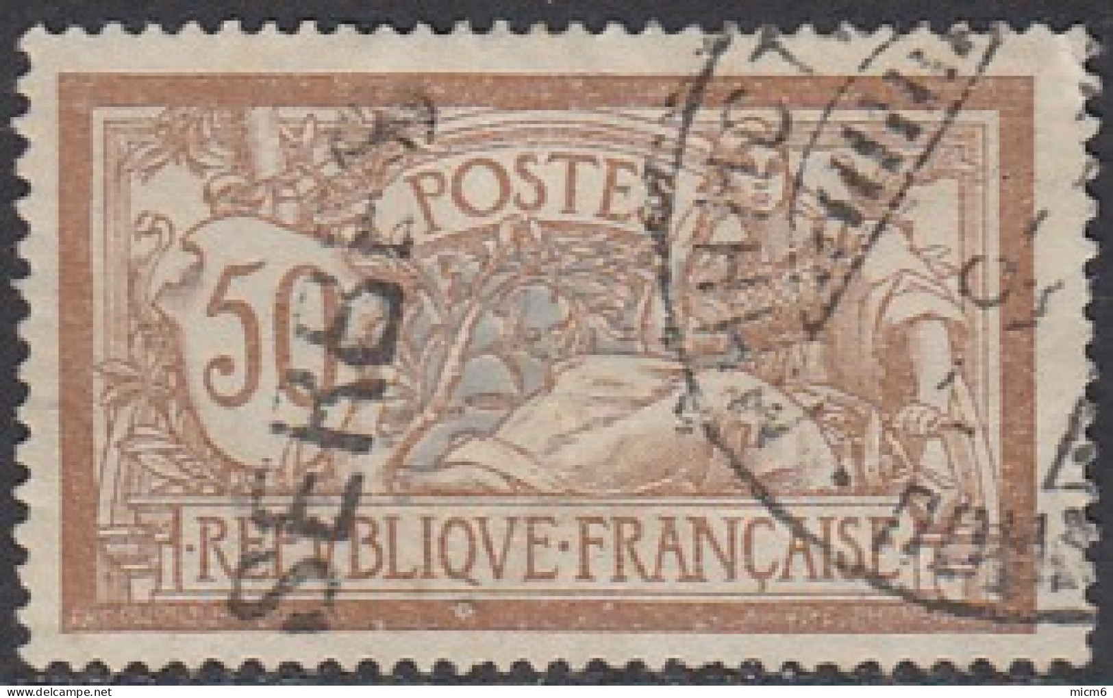 France - Poste Serbe à Corfou N° 13 (YT). Oblitération. - Guerre (timbres De)
