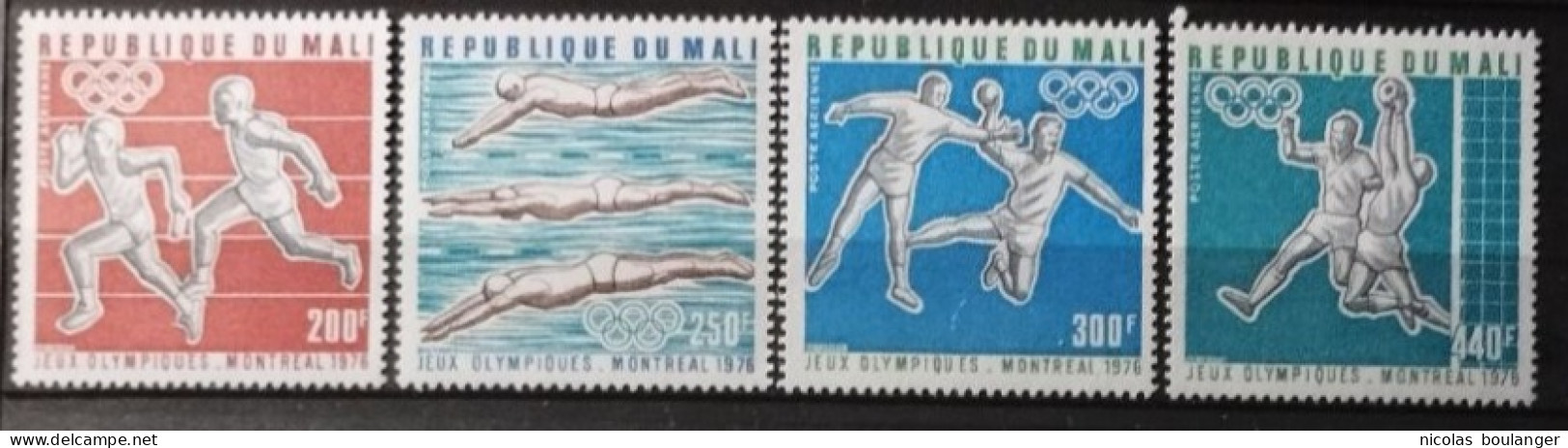 Mali 1976 / Yvert Poste Aérienne N°276-279 / ** - Malí (1959-...)