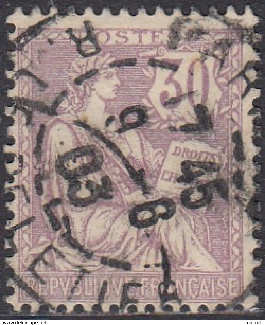 France - N° 128 (YT) N° 128 I (AM) Oblitéré. - Used Stamps