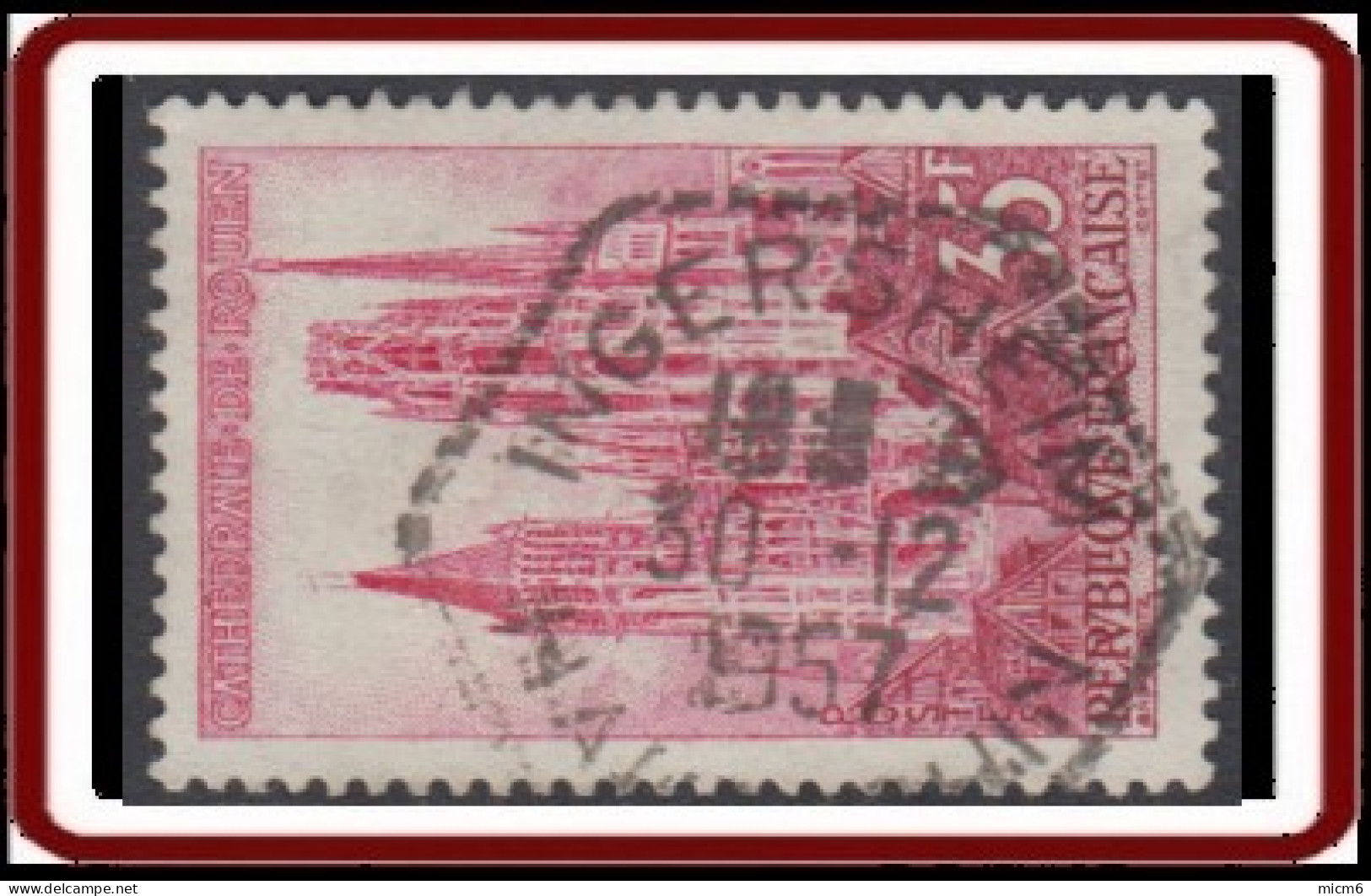 France - Haut-Rhin - Ingersheim Sur N° 1129 (YT). Oblitération De 1957. - Used Stamps