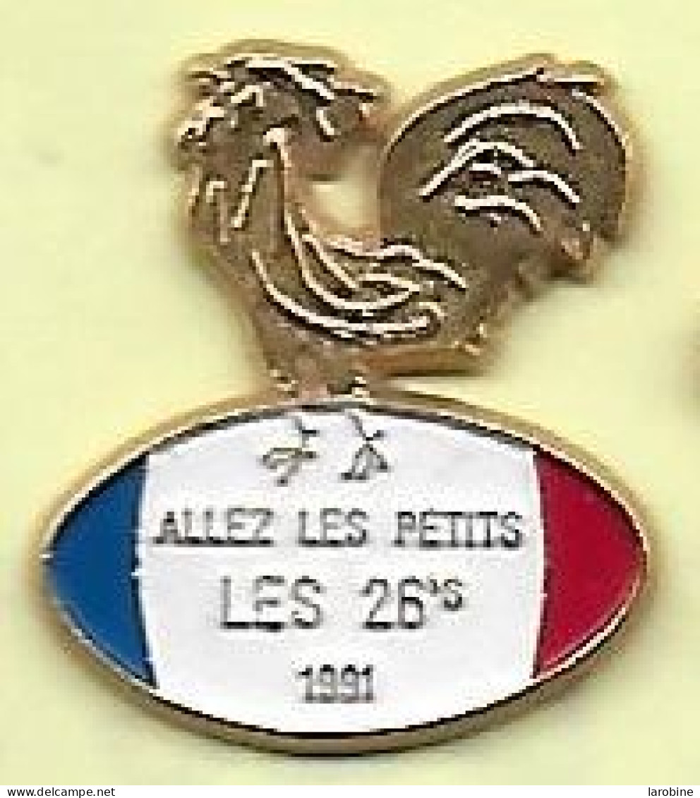 @@ Rugby Ballon Coq Sportif Allez Les Petits LES 26's 1991 @@sp190c - Rugby