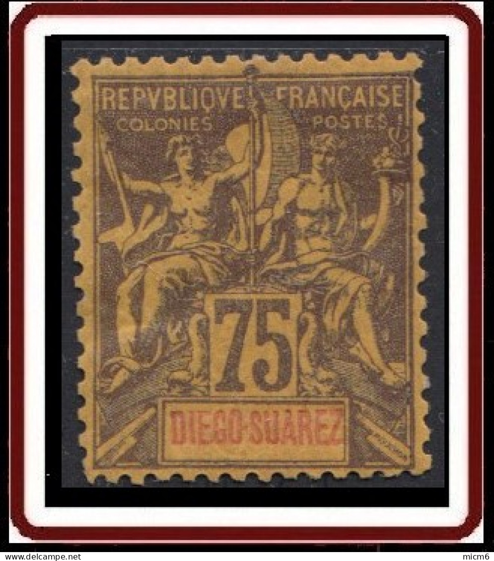 Diégo-Suarez - N° 49 (YT) N° 49 (AM) Neuf *. - Unused Stamps