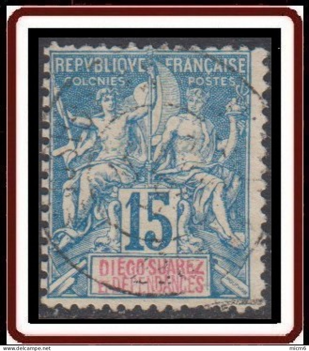 Diégo-Suarez - N° 30 (YT) N° 30 (AM) Oblitéré. - Used Stamps