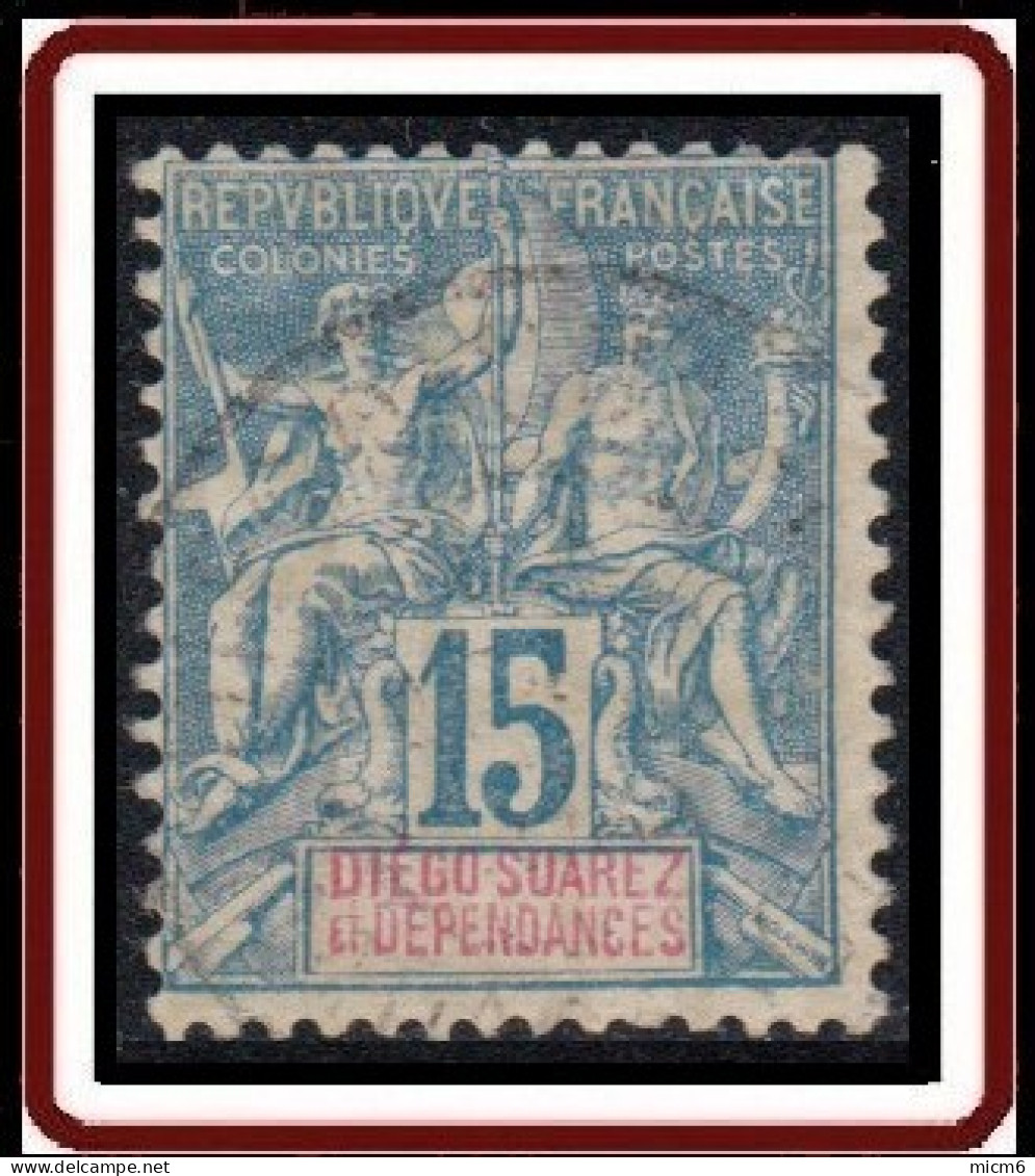 Diégo-Suarez - N° 30 (YT) N° 30 (AM) Oblitéré. - Used Stamps