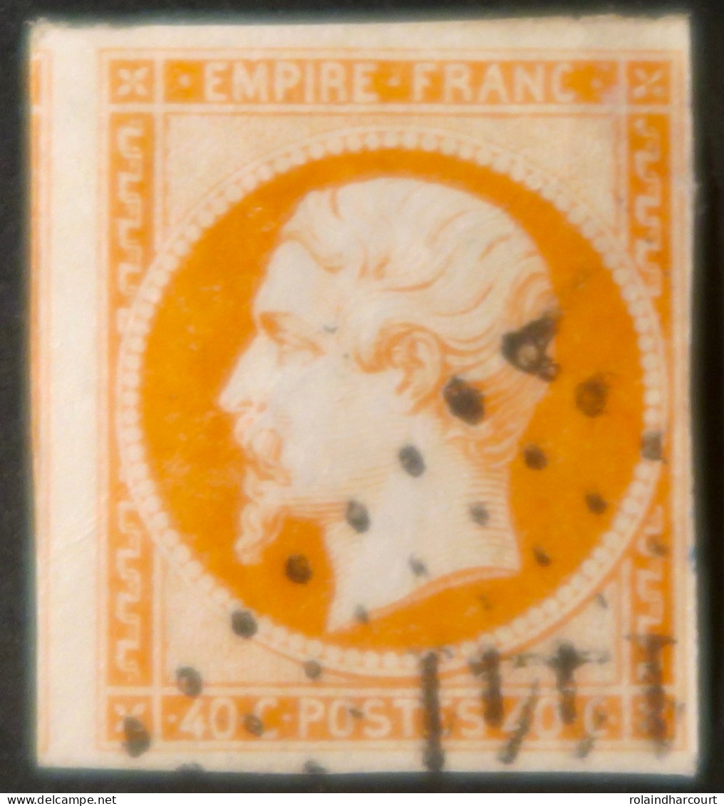 R1311/2924 - FRANCE - NAPOLEON III N*16a Orange Vif - PC 1441 : GRANVILLE (Manche) - 1853-1860 Napoleon III