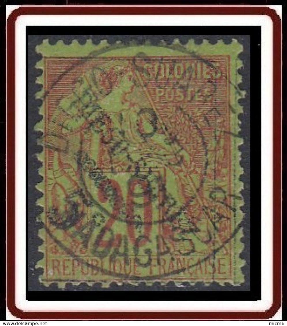 Diégo-Suarez - N° 12 (YT) N° 12 (AM) Oblitéré. - Used Stamps