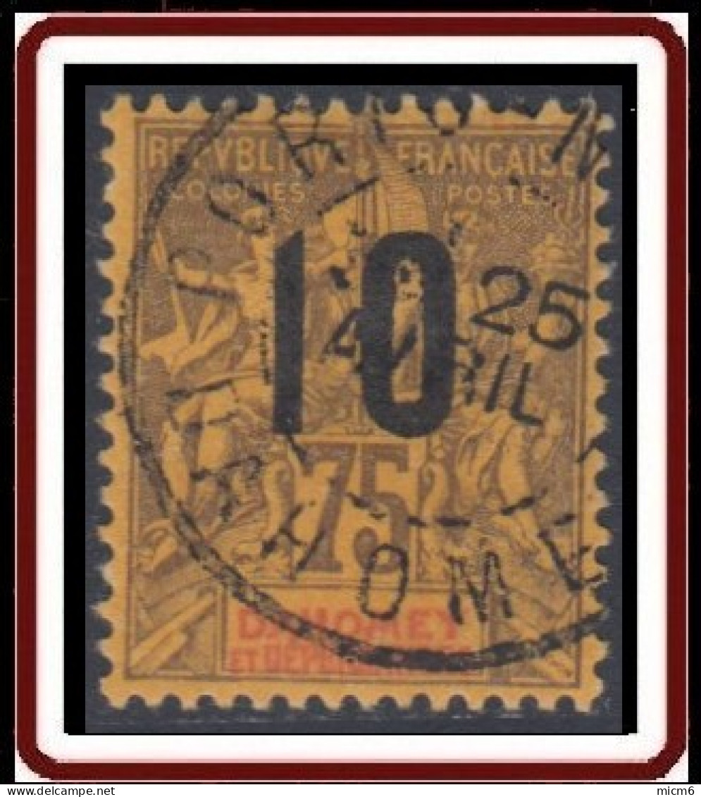 Dahomey 1912-1944 - N° 42 (YT) N° 41 (AM) Oblitéré. - Used Stamps