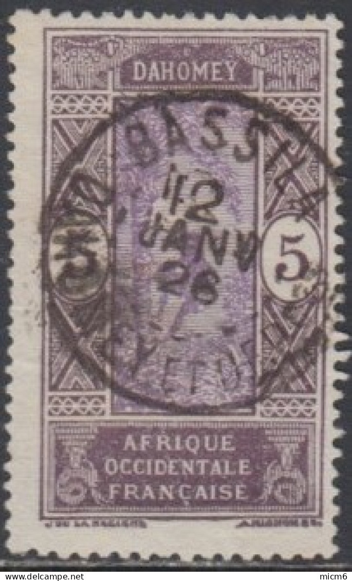 Dahomey 1912-1944 - Bassila Sur N° 61 (YT) N° 60 (AM). Oblitération De 1926. - Altri & Non Classificati