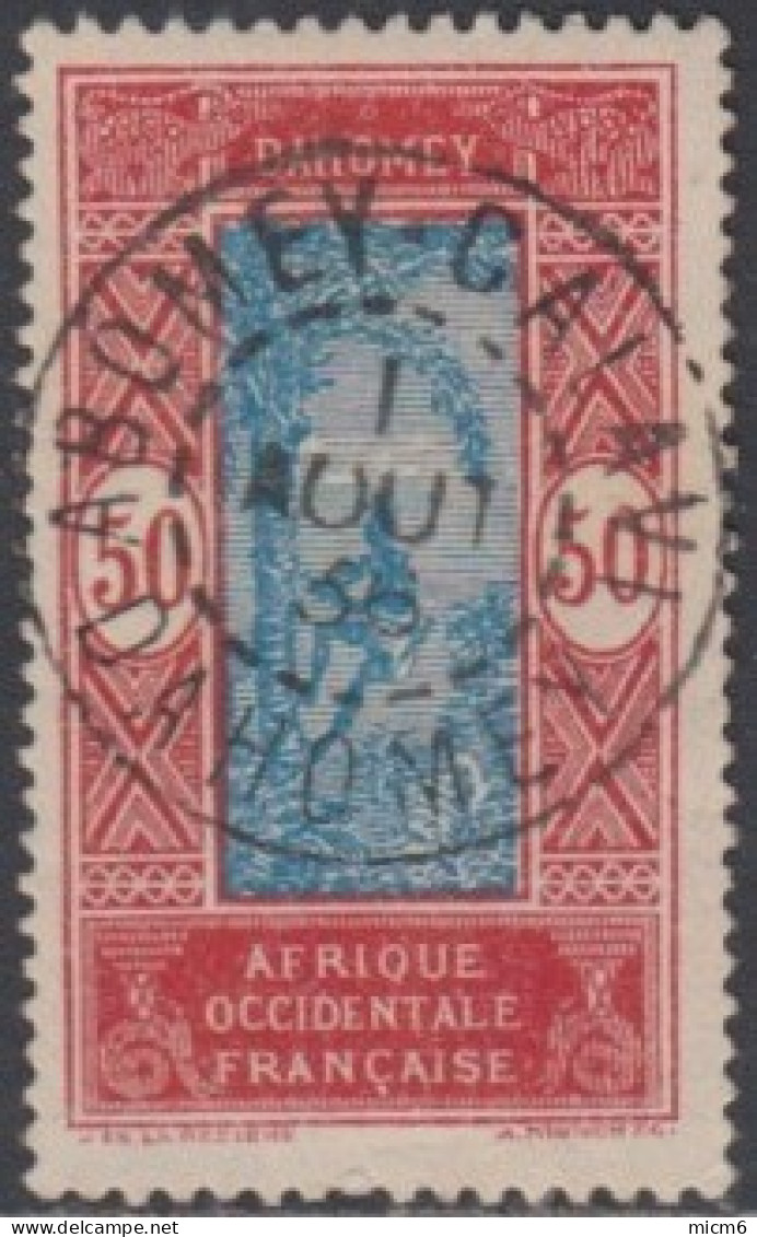 Dahomey 1912-1944 - Abomey-Calavi Sur N° 74 (YT) N° 79 (AM). Oblitération De 1938. - Andere & Zonder Classificatie