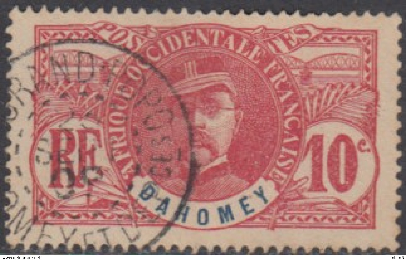 Dahomey 1906-1907 - Grand-Popo Sur N° 22 (YT) N° 22 (AM). Oblitération De 1909. - Used Stamps