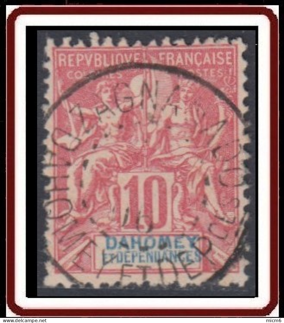 Dahomey 1899-1905 - Zagnanado Sur N° 2 (YT) N° 2 (AM). Oblitération De 1905. - Oblitérés