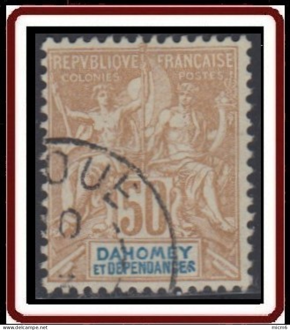 Dahomey 1899-1905 - N° 13 (YT) N° 13 (AM) Oblitéré. - Used Stamps