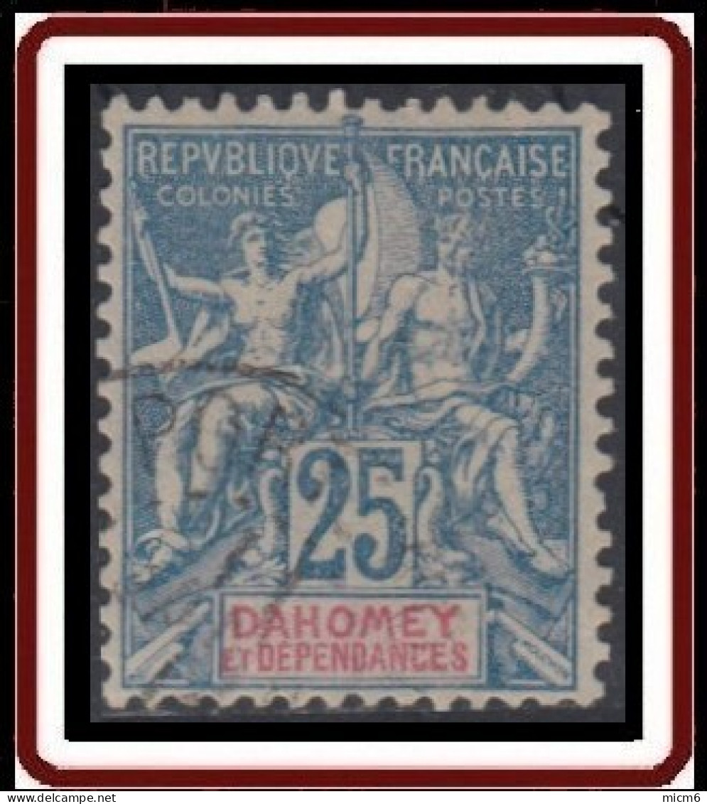 Dahomey 1899-1905 - N° 04 (YT) N° 4 (AM) Oblitéré. - Used Stamps