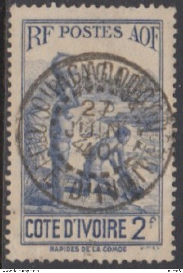 Côte D'Ivoire 1913-1944 - Ouagadougou Sur N° 128 (YT) N° 131 (AM). Oblitération De 1940. - Autres & Non Classés