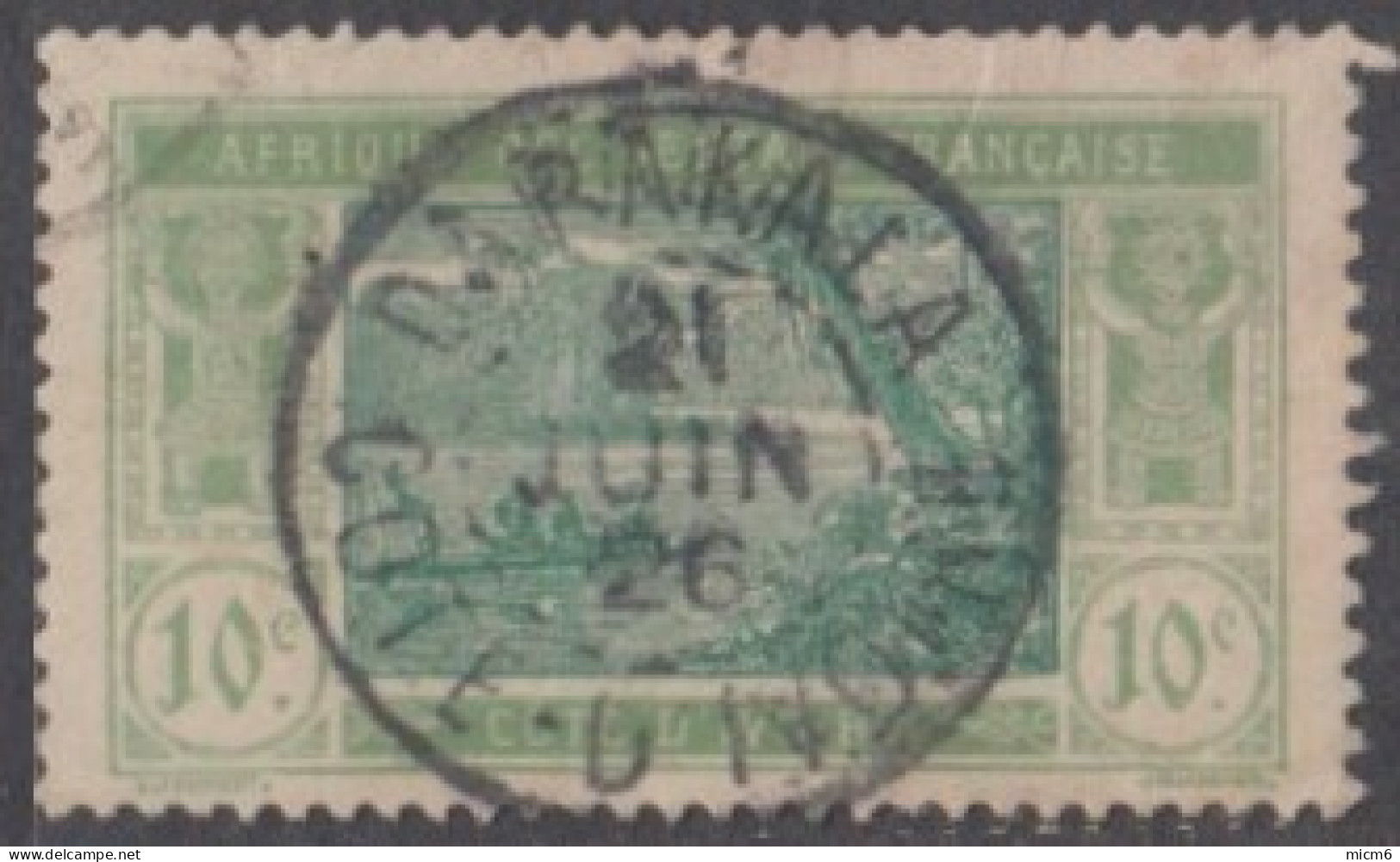 Côte D'Ivoire 1913-1944 - Dabakala Sur N° 63 (YT) N° 60 (AM). Oblitération De 1926. - Sonstige & Ohne Zuordnung